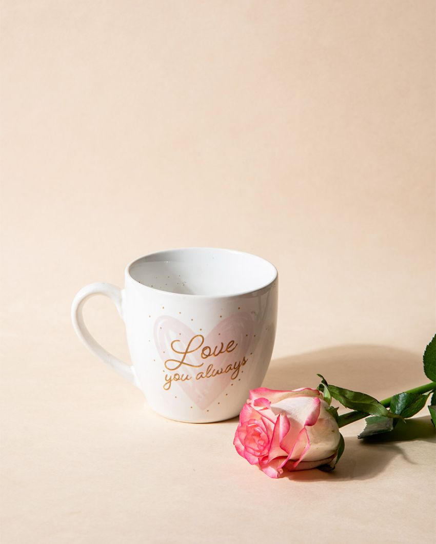 Love You Always Stoneware Mugs | Set Of 2