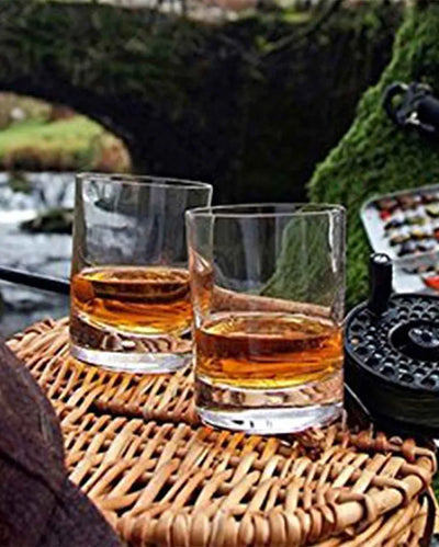 Crystal Exmoor Old Fashioned Whisky Glasses | Set of 2