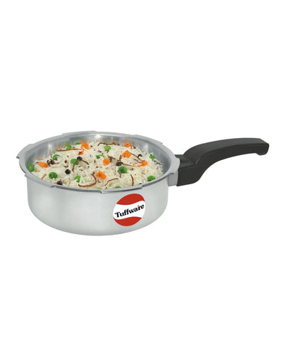 Heavy-Duty Virgin Aluminum Pan Pressure Cooker