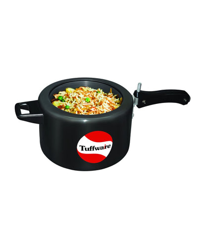 Durable & Scratch-Resistant Aluminum Inner Lid Pressure Cooker