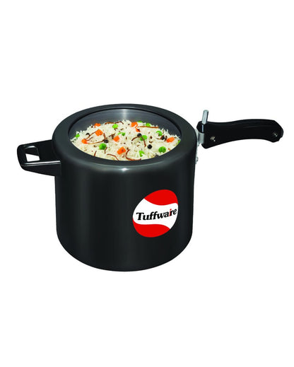 Durable & Scratch-Resistant Aluminum Inner Lid Pressure Cooker