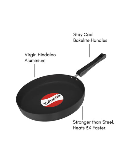 Non-Stick Coating Deep Fry Pan with Stainless Steel Lid