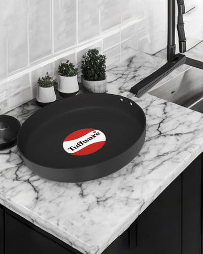 Non-Stick Coating Deep Fry Pan with Stainless Steel Lid