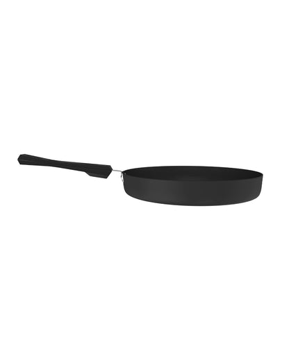 Induction Base Deep Fry Pan with Stainless Steel Lid