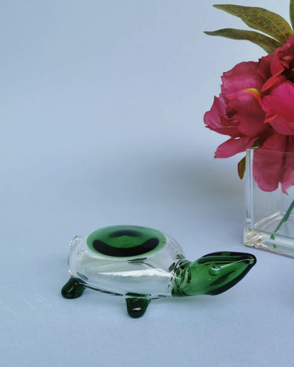 Exquisite Collectible Glass Art Turtle