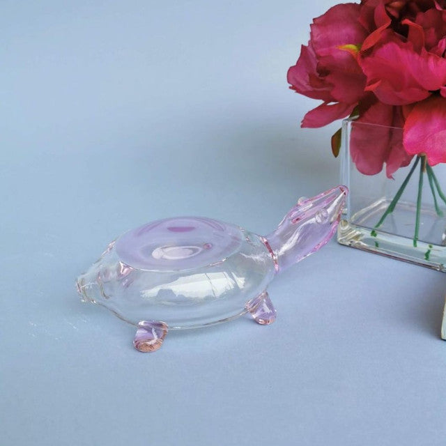 Exquisite Collectible Glass Art Turtle