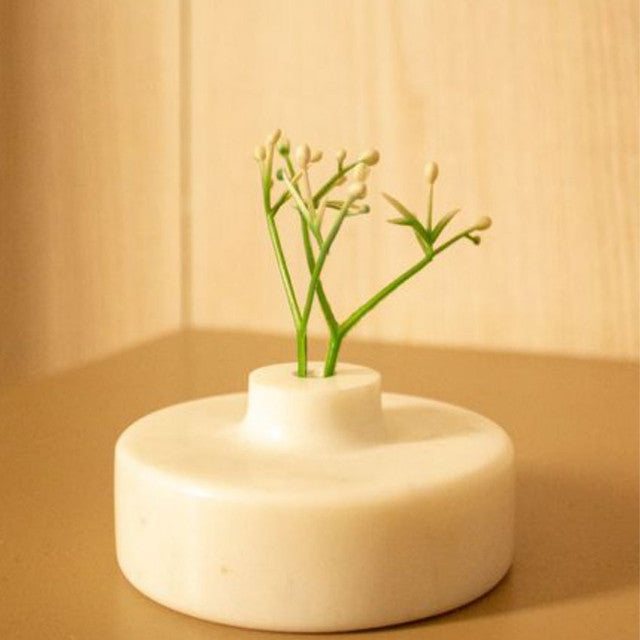 Mini Cylinder Marble Vase