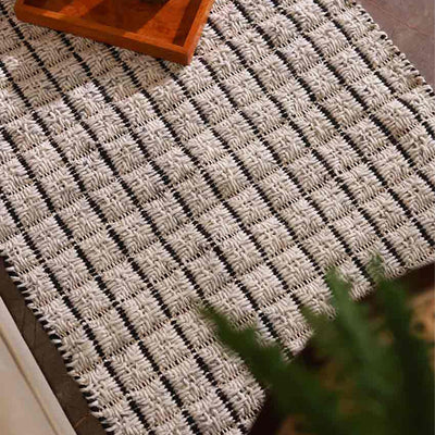 Box Pitloom Woven Wool Rug