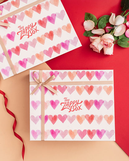 Love Blooms Valentine Gift Hamper Box | Pack of 6