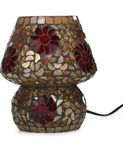 Azalera Glass Mosaic LED Compatible Table Lamp | 6 x 6 inches