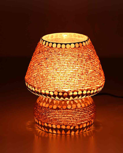 Jazmín Glass Mosaic LED Compatible Table Lamp | 6 x 6 inches