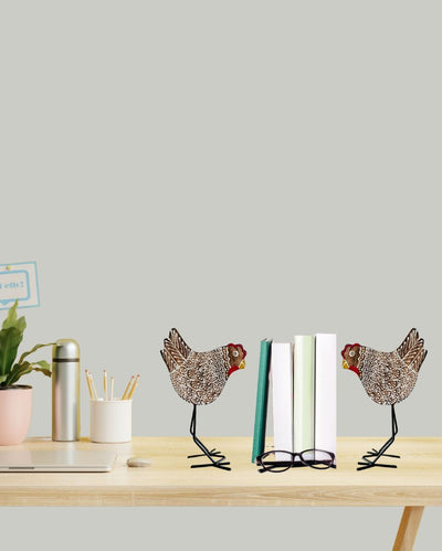 Kukdoo Koo Handmade Bird Table Decor | Set Of 2 | 6 x 10 inches