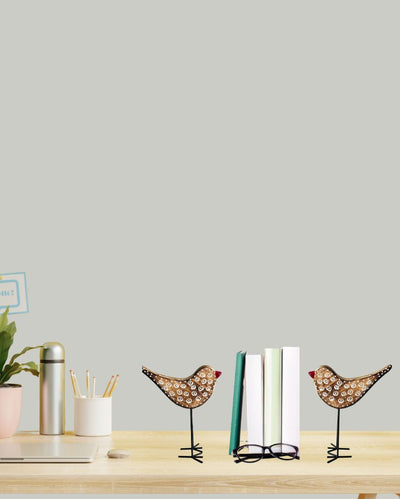 Sparrow Handmade Bird Table Decor | Set Of 2 | 6 x 10 inches