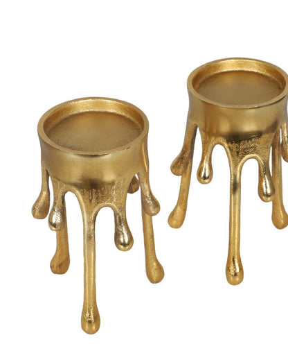 Ultimate Melting Drops Candle Stand | Set of 2 | 3 x 8 inches