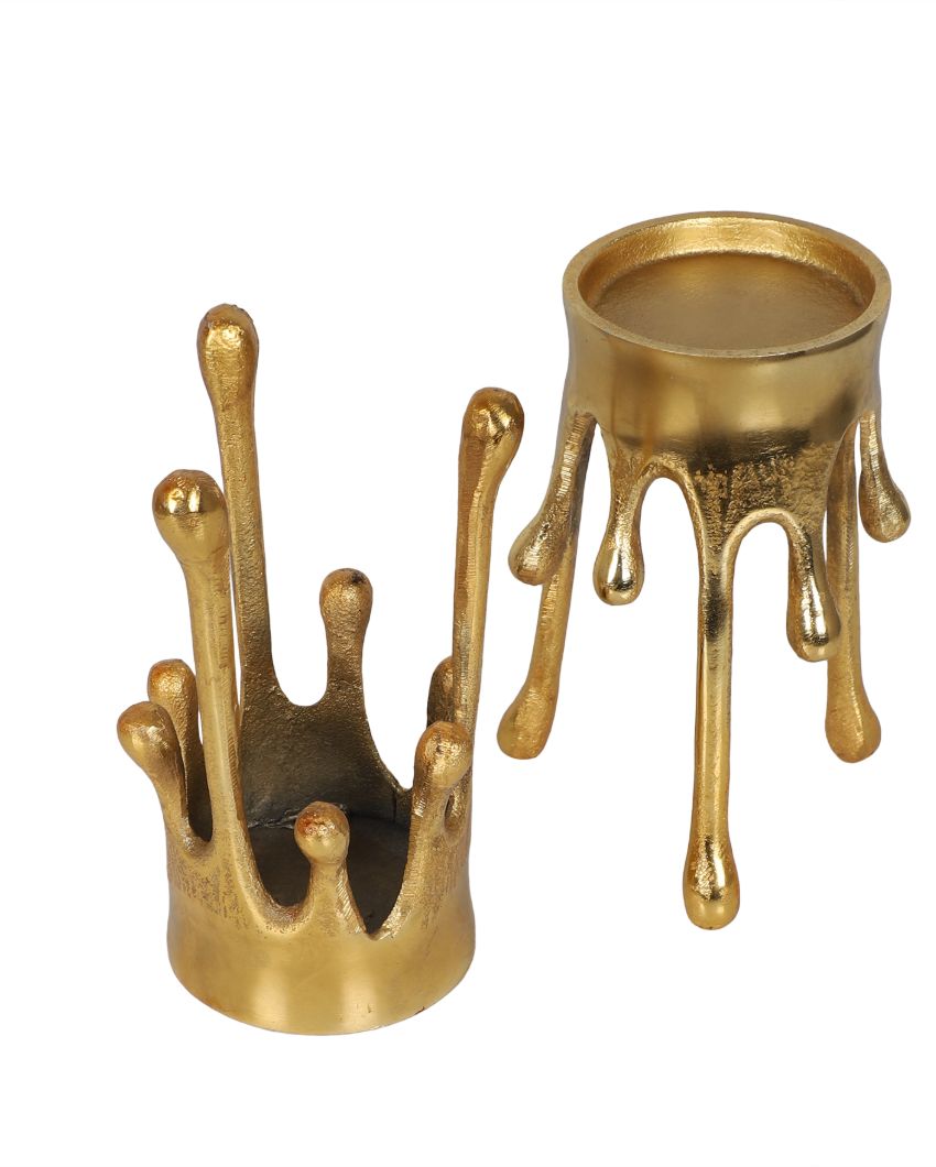 Ultimate Melting Drops Candle Stand | Set of 2 | 3 x 8 inches