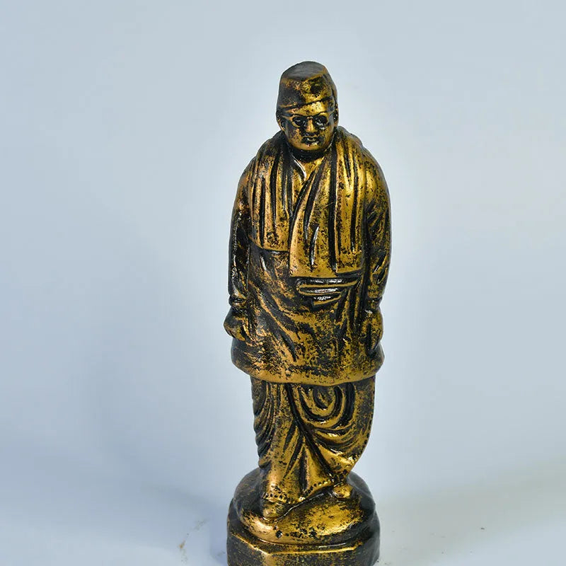 Terracotta Subhash Chandra Bose Abstract Tabletop Statue | 10 Inches Default Title