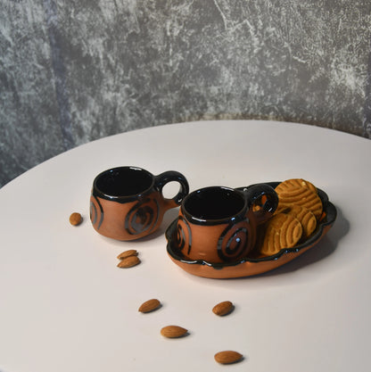 Terracotta Cup of Mornings | Set of 3 Default Title