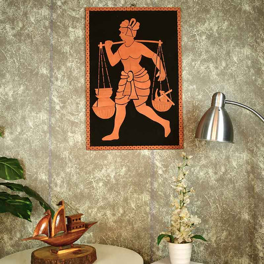 The Graced Work Terracotta Wall Hanging Default Title