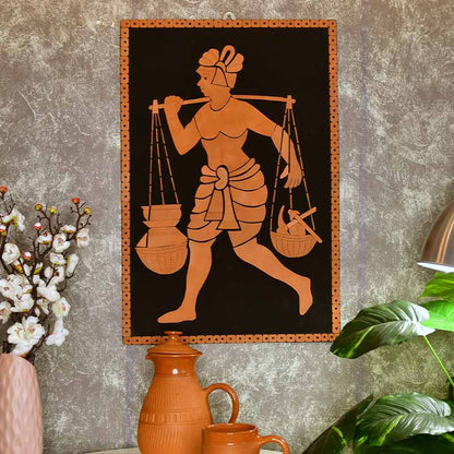 The Graced Work Terracotta Wall Hanging Default Title