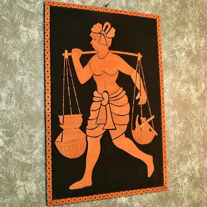 The Graced Work Terracotta Wall Hanging Default Title