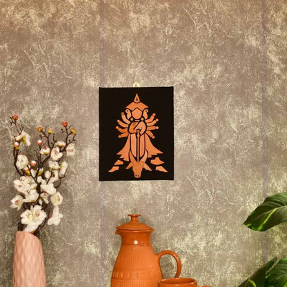 All Hail Durga Maa! Terracotta Wall Hanging Default Title