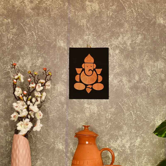 The Wall of Lord Ganesh! Terracotta Wall Hanging Default Title