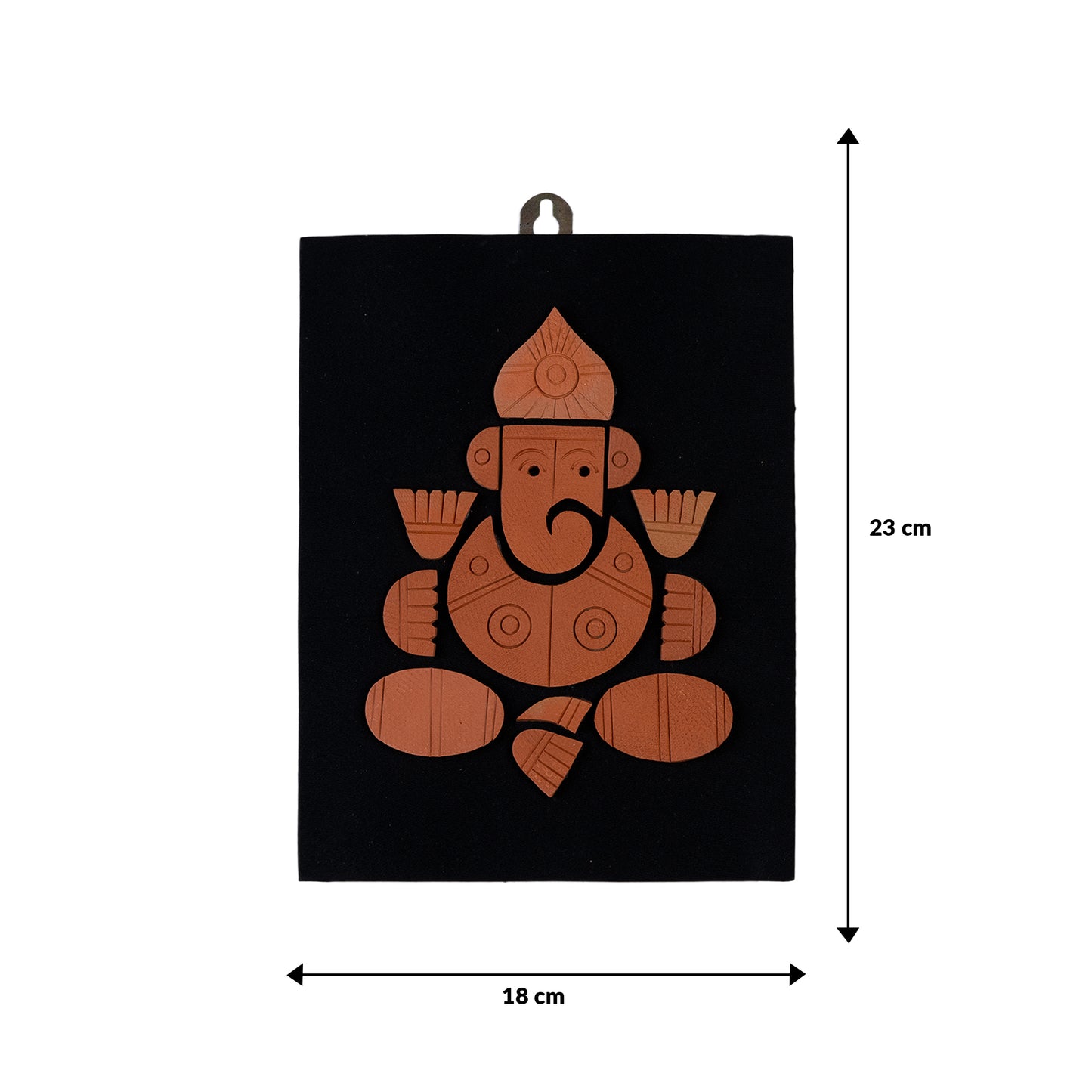 The Wall of Lord Ganesh! Terracotta Wall Hanging Default Title