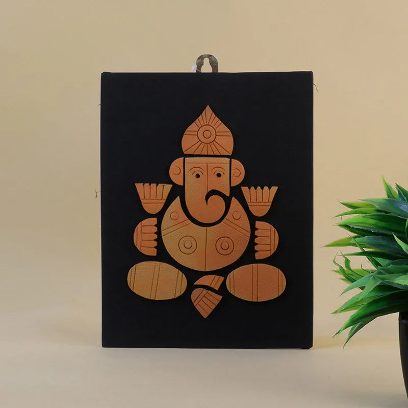 The Wall of Lord Ganesh! Terracotta Wall Hanging Default Title