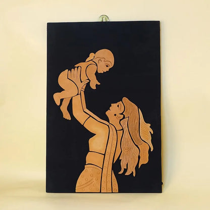 Joy of Motherhood Terracotta Wall Hanging Default Title