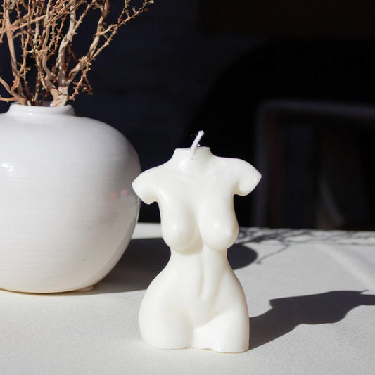 Torso Scented Candle Female Body  | Single | 4 x 6 inches