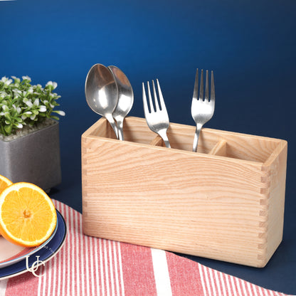 Wooden Cutlery Caddy Default Title