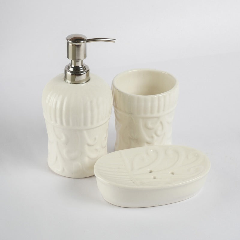 Minimalist Ceramic Bathroom Accessory Default Title