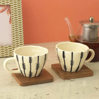 Ceramic Bohemic Arrow Cup | Set of 2 Default Title