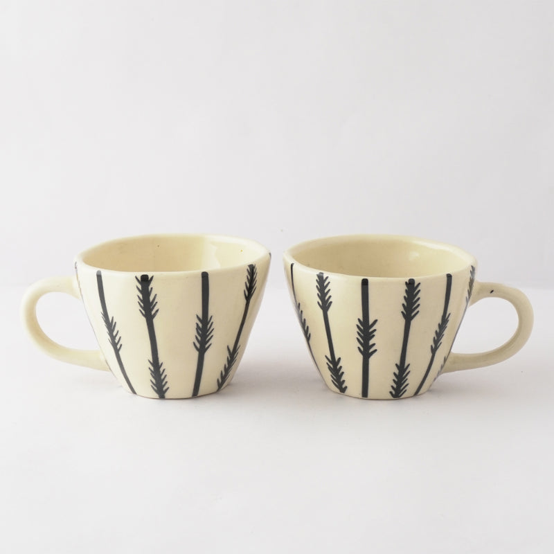 Ceramic Bohemic Arrow Cup | Set of 2 Default Title