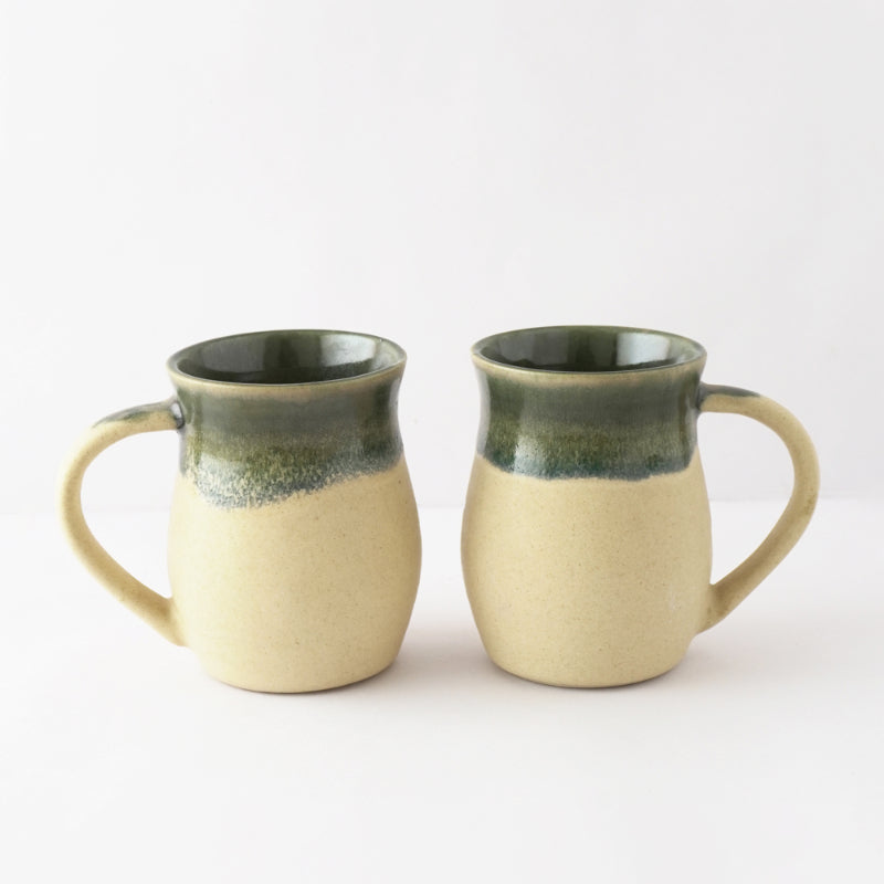 Dual Shade Ceramic Mug | Set of 2