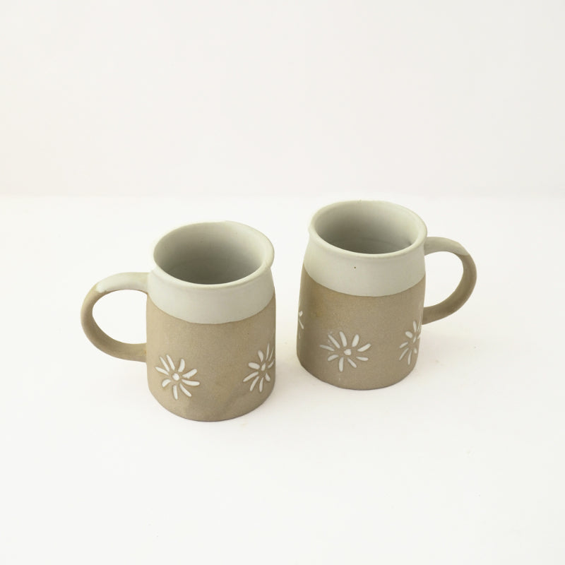 Light Brown Suffolk Ceramic Mug | Set of 2 Default Title