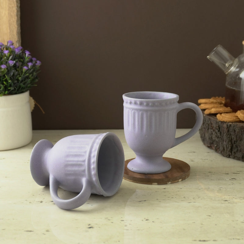 Royal Lilac Ceramic Mug | Set of 2 Default Title