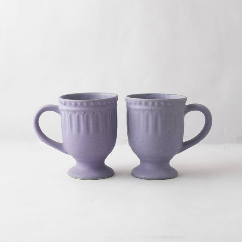 Royal Lilac Ceramic Mug | Set of 2 Default Title