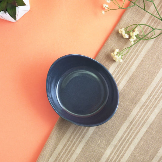 Ombre Blue Ceramic Platter Default Title