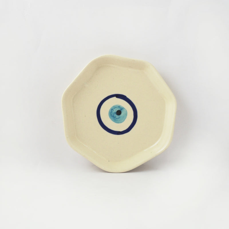 Evil Eye Ceramic Small Platter Default Title