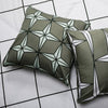 Amazon Green Holy Azulejos Cushion Covers | Set of 2 | 15 x 15 inches
