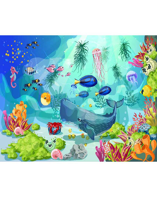 Underwater Kids Velvet Playmat