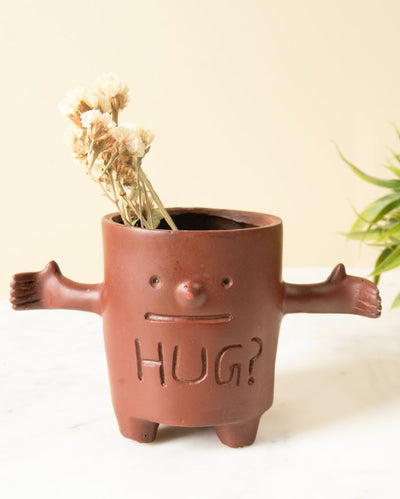 Hug and Grow Planter Nurturing Nature with Style