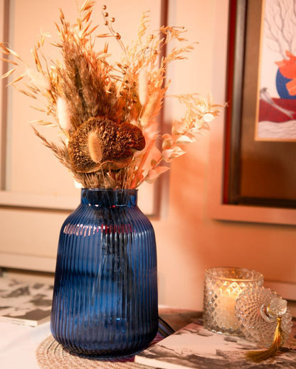 Ocean Breeze Glass Vase | 6 x 9 inches