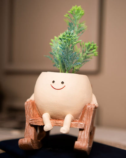 Swing Chair Resin Planter | 5 x 6 x 5 inches