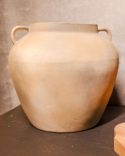 Timeless Grace Ceramic Vase | 12 x 12 inches