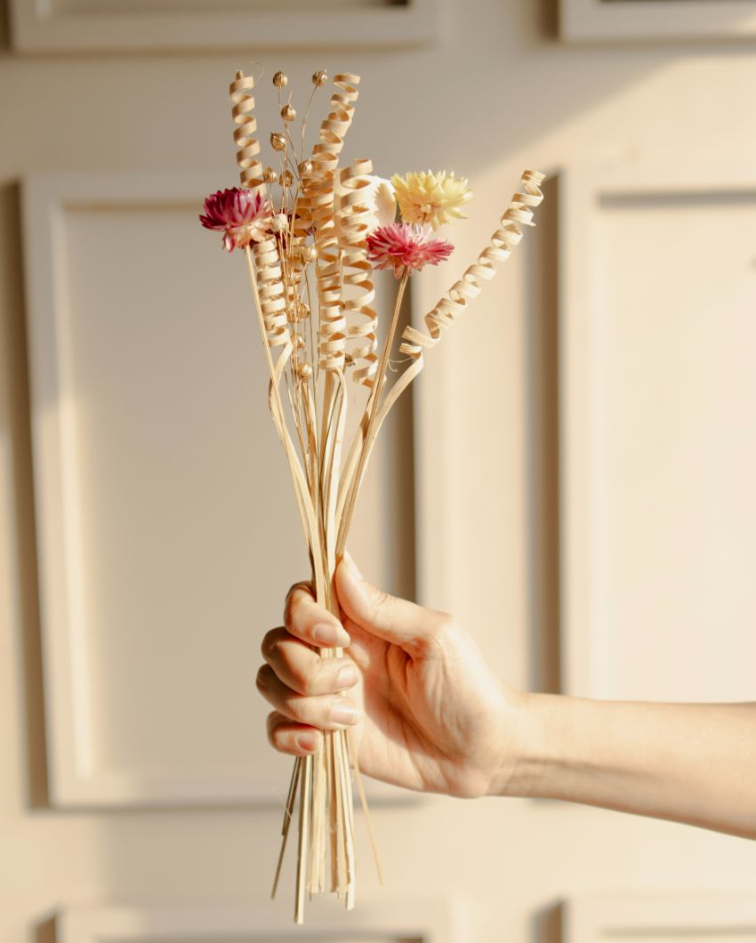 The Earthly Vase with Dried Flower Bunch