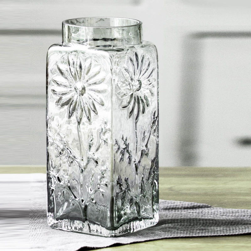 Agnes Tall Flower Vase | Multiple Colors Clear