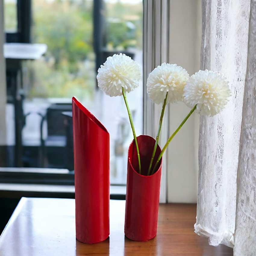 Modern Minimalist Bud Vases | Set of 2