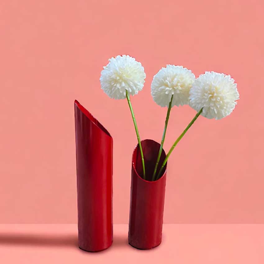 Modern Minimalist Bud Vases | Set of 2